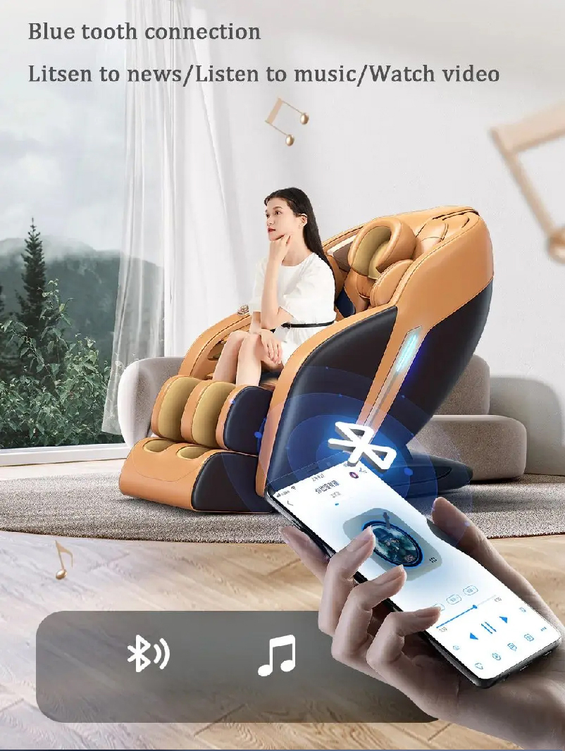 China Port&aacute;til Melhor Relax Luxo Controle Remoto Autom&aacute;tico Panaseima Shiatsu Aquecimento por Gravidade Zero Cadeira de Massagem de Corpo Inteiro
