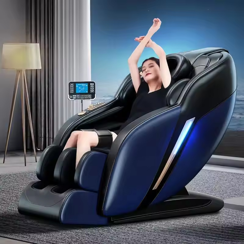 China Port&aacute;til Melhor Relax Luxo Controle Remoto Autom&aacute;tico Panaseima Shiatsu Aquecimento por Gravidade Zero Cadeira de Massagem de Corpo Inteiro
