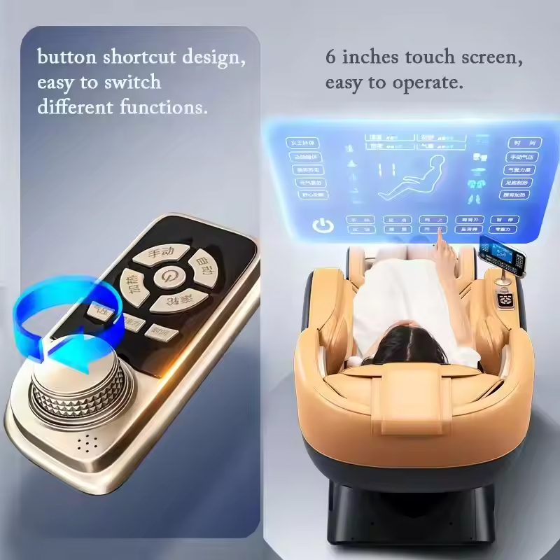 China Port&aacute;til Melhor Relax Luxo Controle Remoto Autom&aacute;tico Panaseima Shiatsu Aquecimento por Gravidade Zero Cadeira de Massagem de Corpo Inteiro